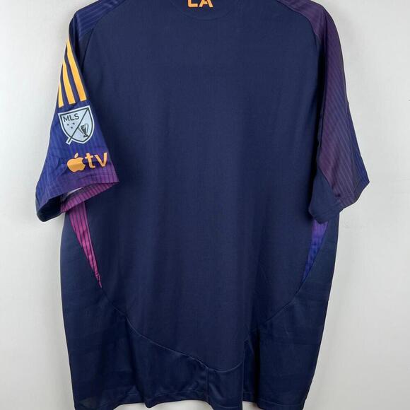 LA Galaxy 2025 Adidas Authentic Jersey XL Purple Herbalife MLS Soccer Shirt NWT - Picture 2 of 8